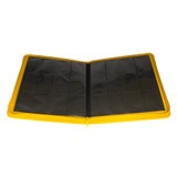 Palms Off Gaming Collectors Series 12 Pocket Zip Binder YELLOW