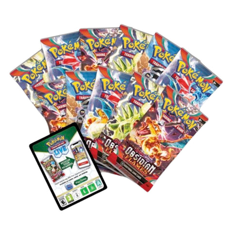 Pokemon TCG Scarlet & Violet Obsidian Flames Pokemon Center Elite Trainer Box
