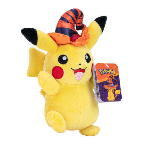 Pokemon Plush- Pikachu Witch Hat- 8 inch