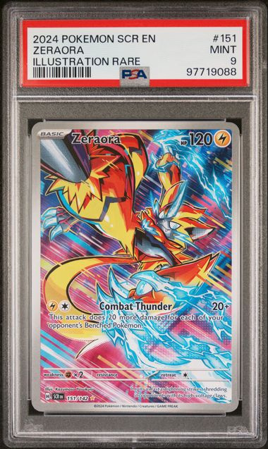 PSA 9 ZERAORA STELLAR CROWN #151