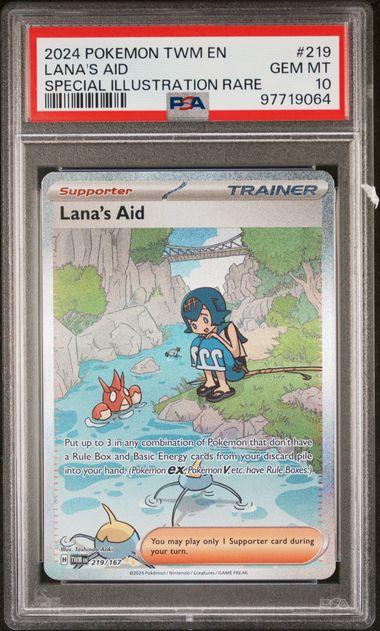 PSA 10 LANA'S AID 219 TWILIGHT MASQUERADE