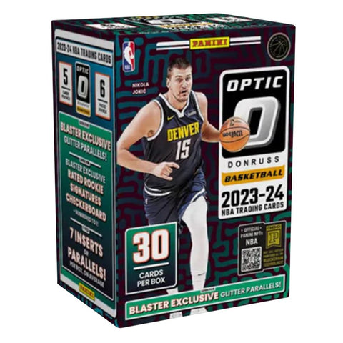 2023-24 Panini Donruss Optic Basketball 6-Pack Blaster Box (Glitter Parallels)