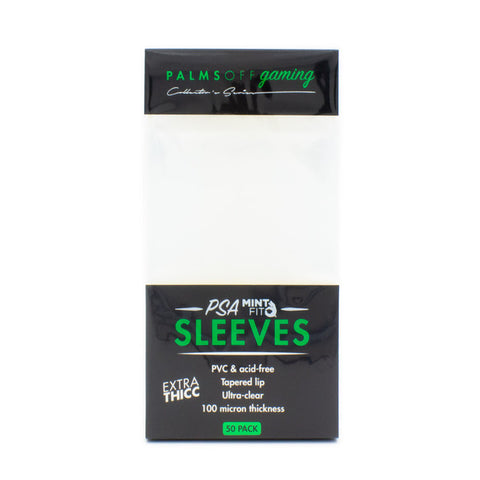Palms Off MintFit PSA Graded Card Sleeves extra thicc