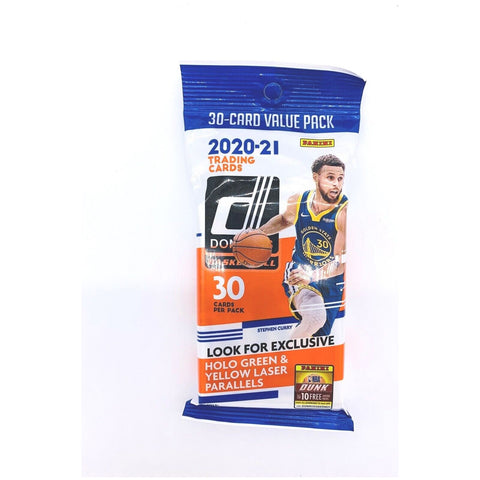 2020-21 Panini Donruss Basketball Cello Fat Pack Exclusive Parallels Sealed