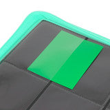 STEALTH 9 Pocket Zip Trading Card Binder - Turquoise