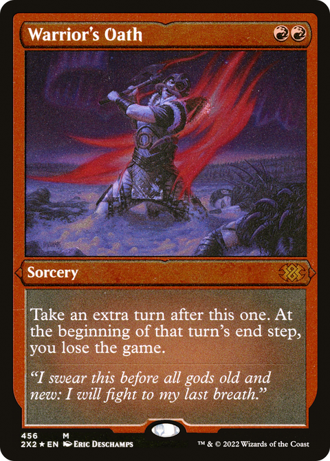 Warrior's Oath (2X2-456) - Double Masters 2022 Foil