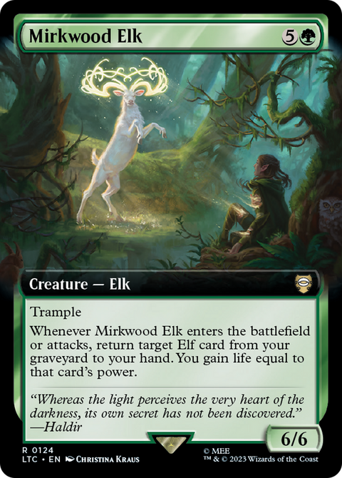 Mirkwood Elk (Extended Art) (LTC-124) - Tales of Middle-earth Commander: (Extended Art)