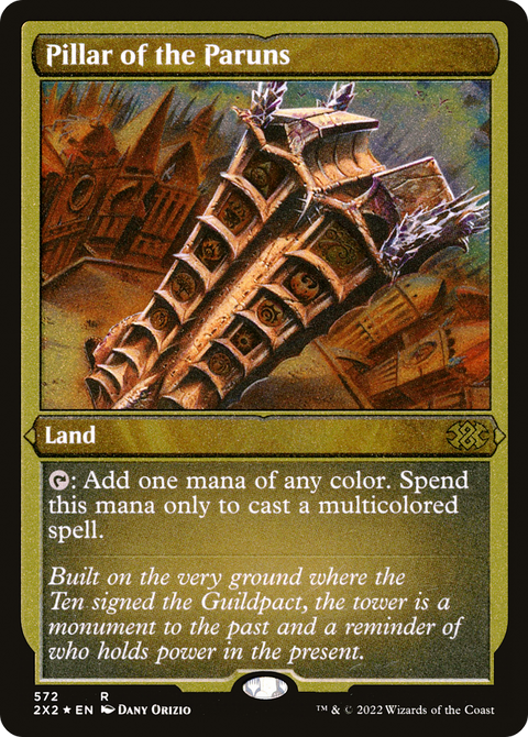 Pillar of the Paruns (2X2-572) - Double Masters 2022 Foil