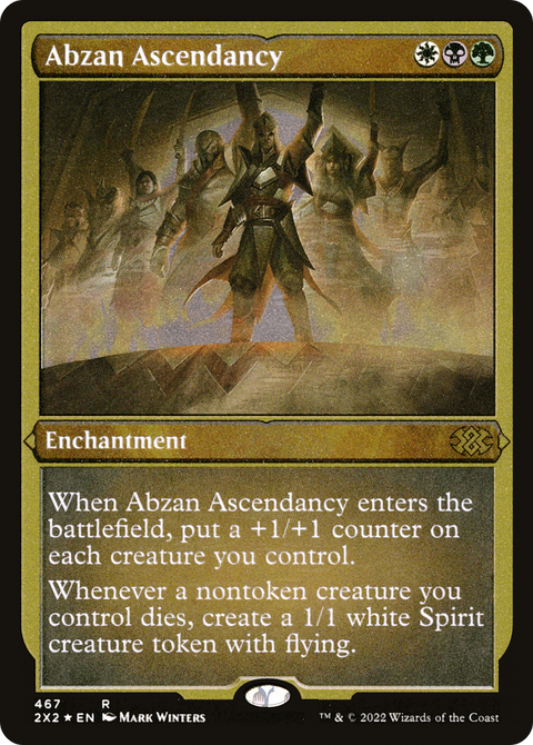 Abzan Ascendancy (2X2-467) - Double Masters 2022 Foil