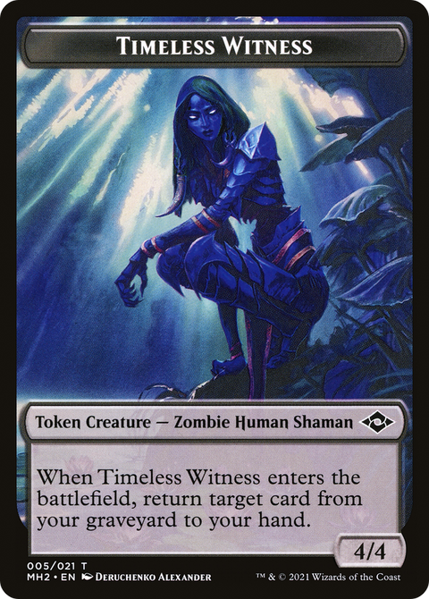 Timeless Witness Token (MH2-005) - Modern Horizons 2 Tokens