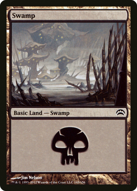 Swamp (143) (PC2-143) - Planechase 2012 Foil