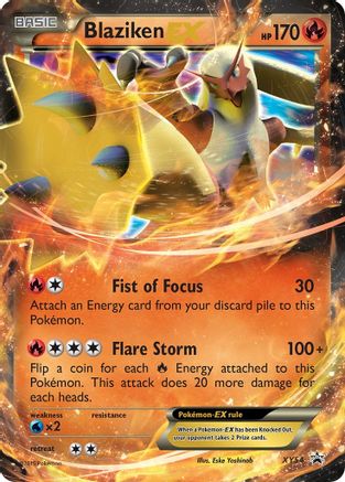 Blaziken EX XY54  - Holofoil XY Promos - Promo