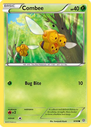 Combee 009/98  XY  Ancient Origins - Common