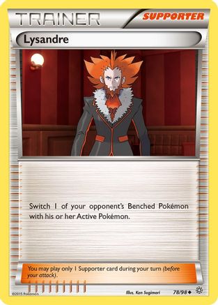 Lysandre 078/98  XY  Ancient Origins - Uncommon