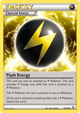 Flash Energy 083/98  - Reverse Holofoil XY  Ancient Origins - Uncommon
