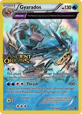 Gyarados XY60  - Holofoil XY Promos - Promo