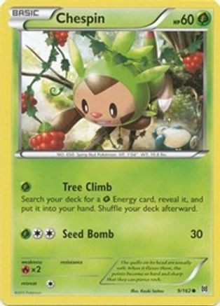 Chespin (9) 009/162  XY  BREAKthrough - Common