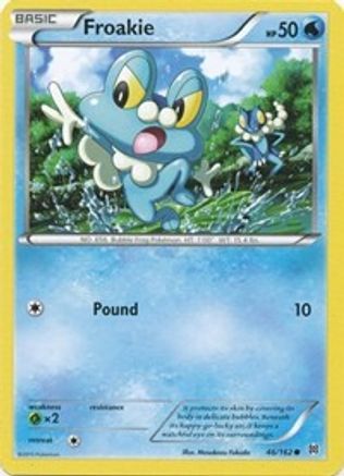 Froakie 046/162  - Reverse Holofoil XY  BREAKthrough - Common