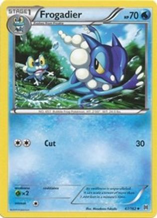 Frogadier 047  - Reverse Holofoil XY  BREAKthrough - Uncommon