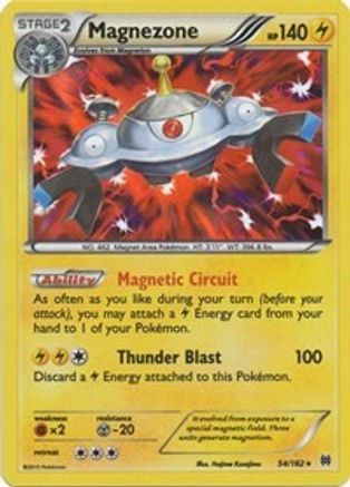Magnezone 054/162  - Holofoil XY  BREAKthrough - Holo Rare