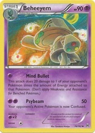 Beheeyem 074/162  XY  BREAKthrough - Uncommon