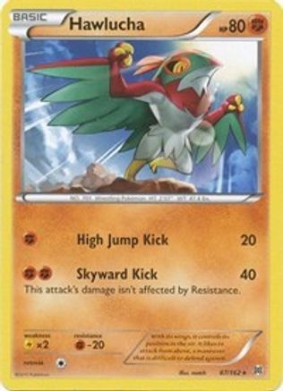 Hawlucha 087  XY  BREAKthrough - Rare