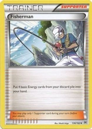 Fisherman 136/162  XY  BREAKthrough - Uncommon