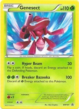 Genesect BW101  Black and White Promos - Promo