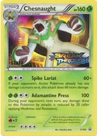 Chesnaught XY68  - Holofoil XY Promos - Promo