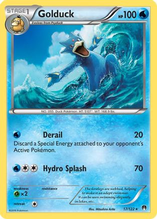 Golduck 017  XY  BREAKpoint - Rare