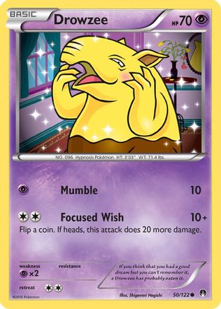 Drowzee 050/122  - Reverse Holofoil XY  BREAKpoint - Common