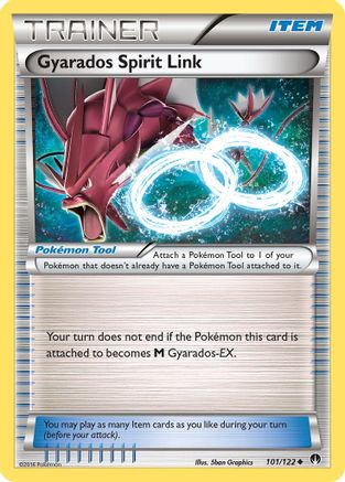 Gyarados Spirit Link 101/122  XY  BREAKpoint - Uncommon