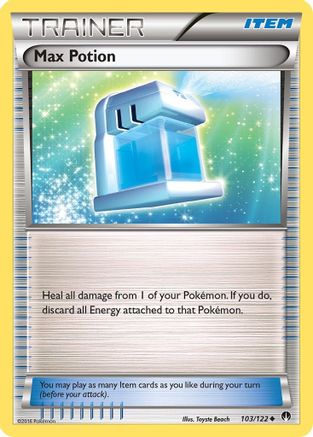 Max Potion 103/122  XY  BREAKpoint - Uncommon