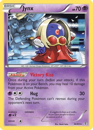 Jynx 036  Generations - Rare