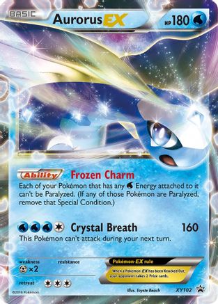 Aurorus EX XY102  - Holofoil XY Promos - Promo