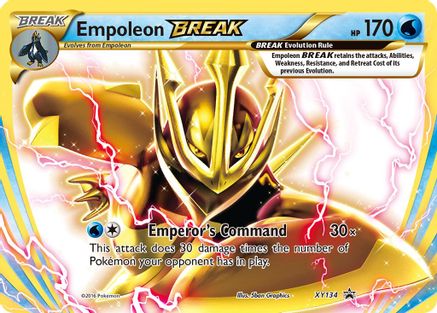 Empoleon BREAK XY134  - Holofoil XY Promos - Promo