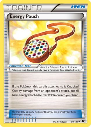 Energy Pouch 097/124  XY  Fates Collide - Uncommon