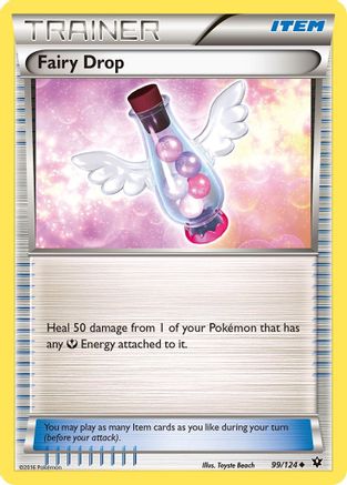 Fairy Drop 099/124  XY  Fates Collide - Uncommon