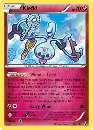 Klefki 080/114  XY  Steam Siege - Uncommon