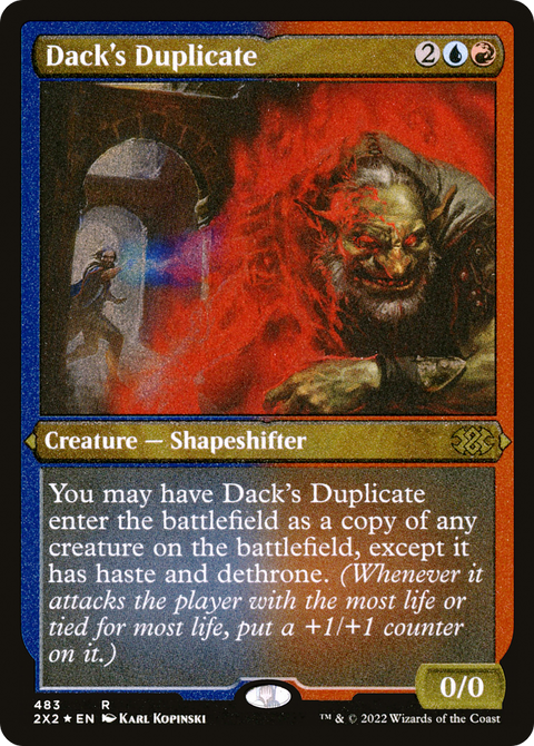 Dack's Duplicate (2X2-483) - Double Masters 2022 Foil