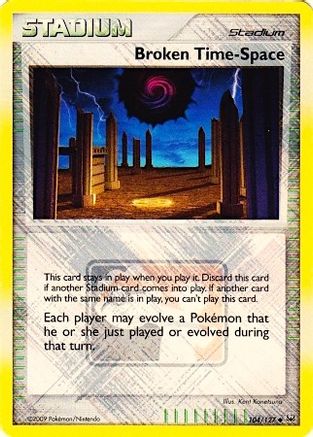 Broken Time 104/127  - Reverse Holofoil League & Championship Cards - Promo