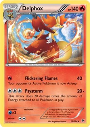 Delphox 013/124  Deck Exclusives - Rare