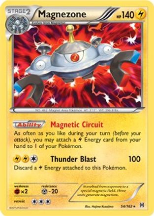 Magnezone 054/162  Deck Exclusives - Rare