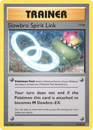 Slowbro Spirit Link 086/108  XY  Evolutions - Uncommon