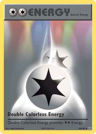 Double Colorless Energy 090/108  XY  Evolutions - Uncommon
