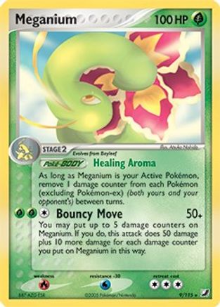 Meganium 009/115  Deck Exclusives - Rare