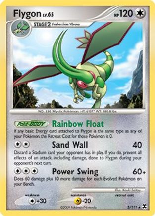 Flygon 005/111  Deck Exclusives - Rare