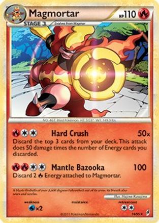 Magmortar 016/95  Deck Exclusives - Rare