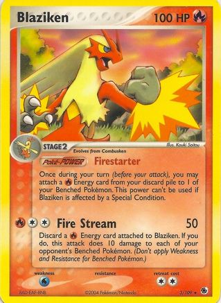 Blaziken 003  EX Battle Stadium - Rare