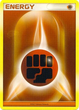 Fighting Energy (2007  - Reverse Holofoil League & Championship Cards - Promo